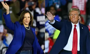 Bà Harris, ông Trump so kè trong khảo sát ở các bang chiến trường