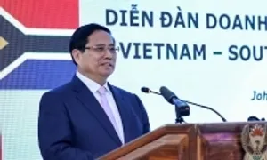 Thủ tướng kêu gọi doanh nghiệp Việt Nam - Nam Phi 'kết nối - ra sản phẩm'
