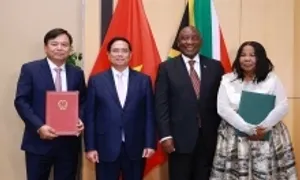 Việt Nam - Nam Phi nâng cấp quan hệ lên Đối tác Chiến lược